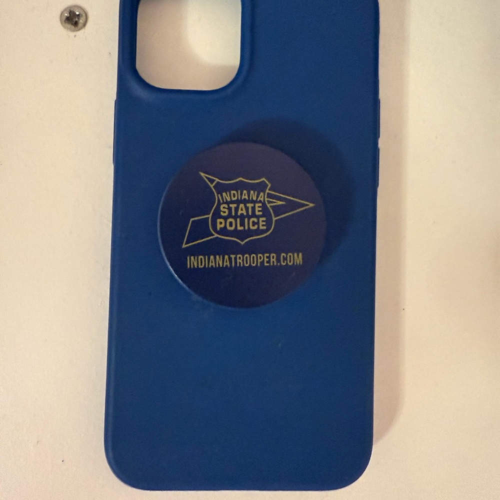 Indiana State Police Blue Phone Case